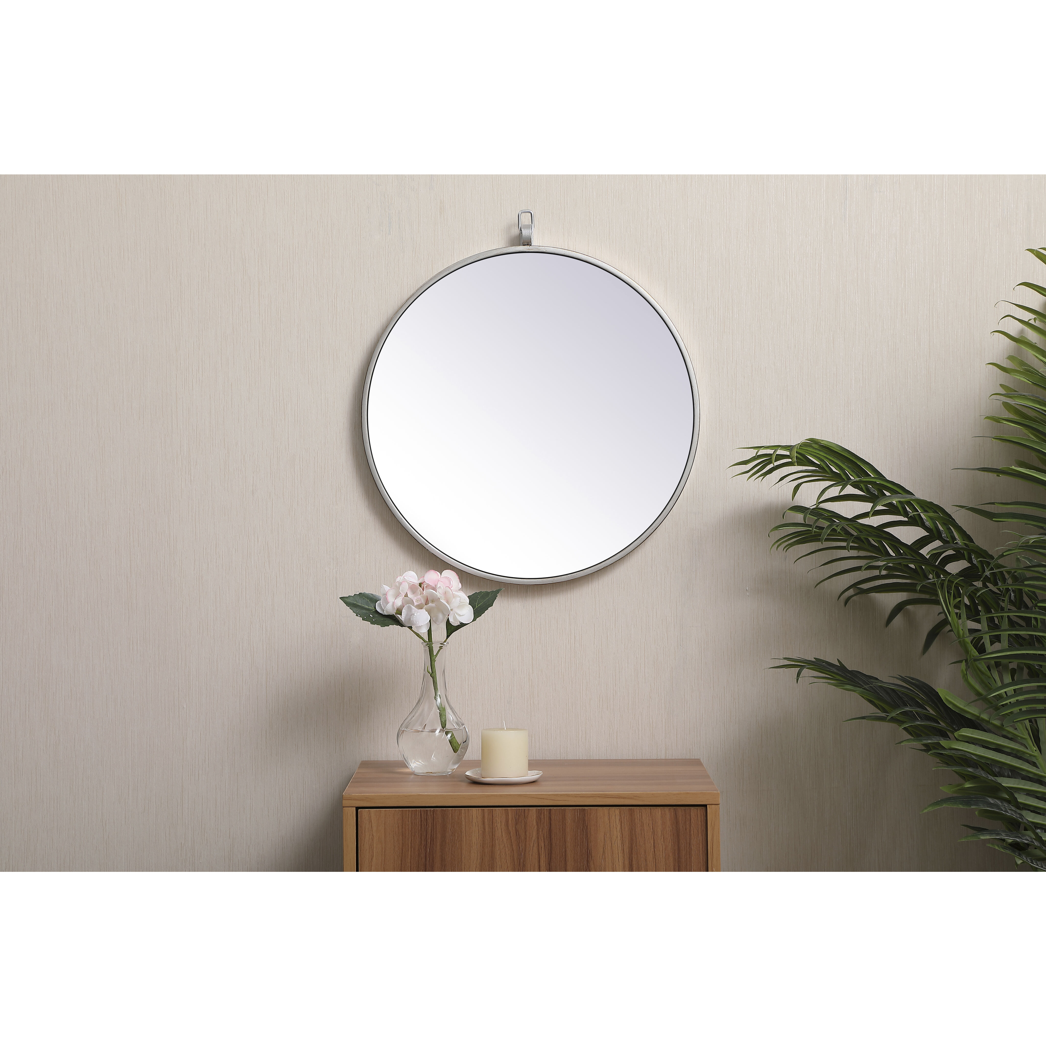 Eternity 18 X 18 inch Silver Wall Mirror