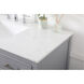 Sinclaire 48 X 22 X 34 inch Gray Vanity Sink Set