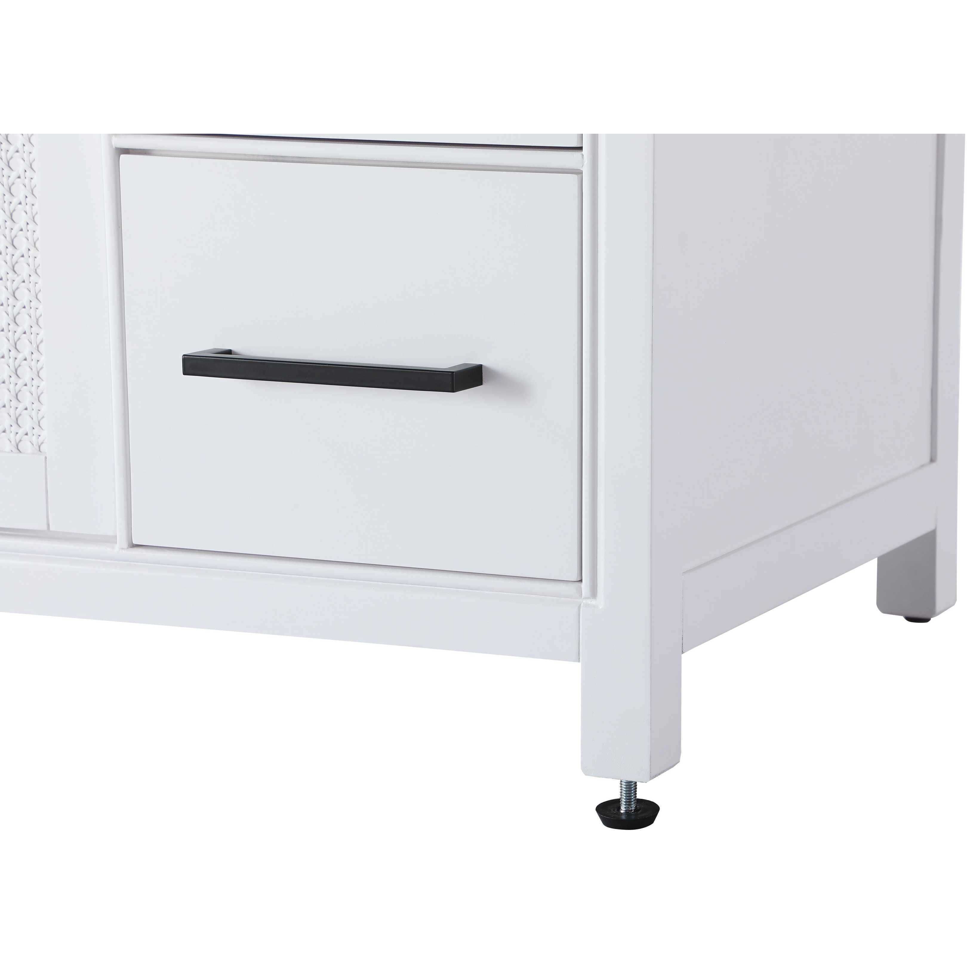 Alina 36 X 34 inch White Bathroom Vanity Cabinet