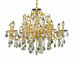 St. Francis 12 Light 28 inch Gold Dining Chandelier Ceiling Light in Royal Cut