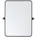 Everly 32 X 24 inch Black Mirror