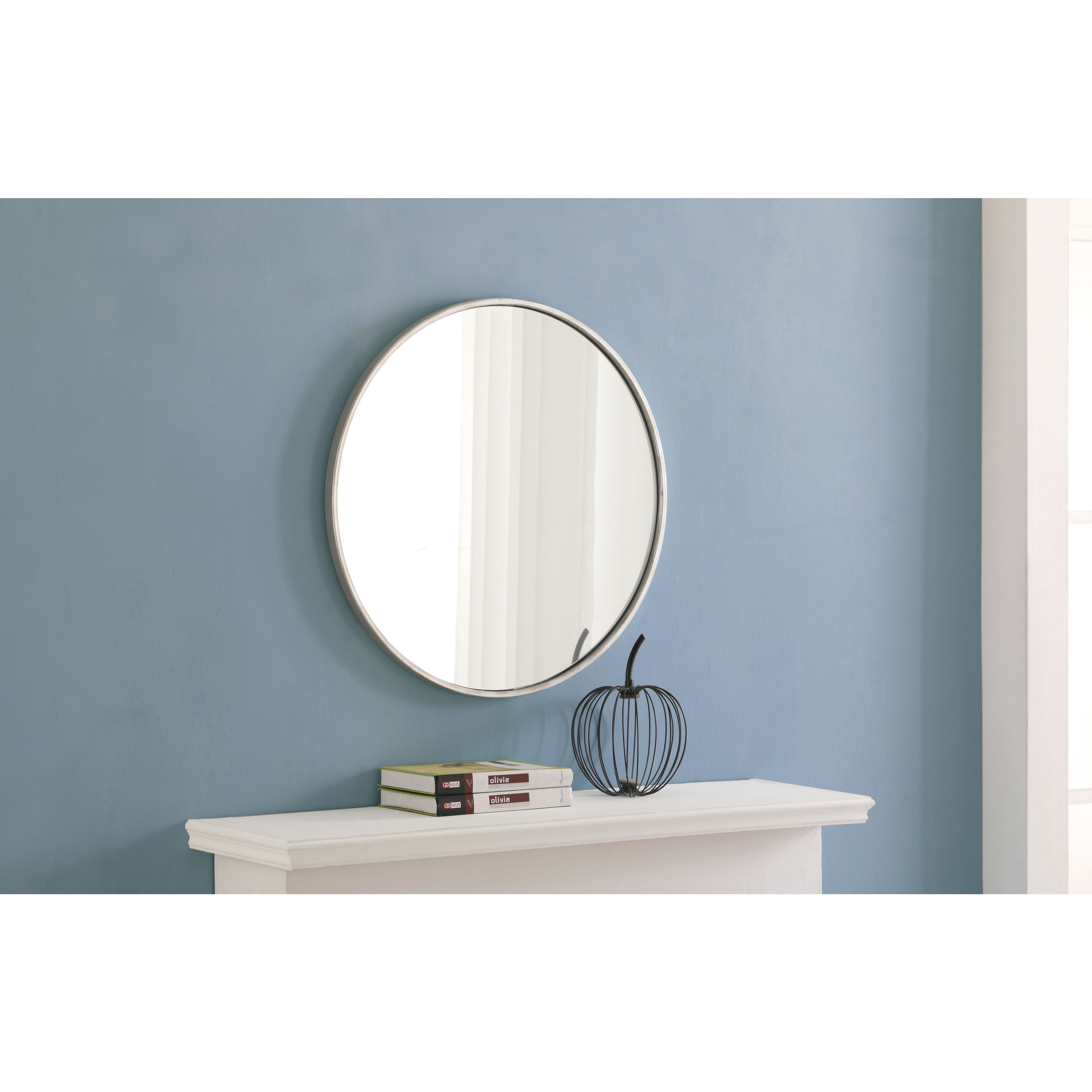 Eternity 24 X 24 inch Silver Wall Mirror