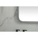 Evermore 24 X 24 inch Silver Vanity Mirror