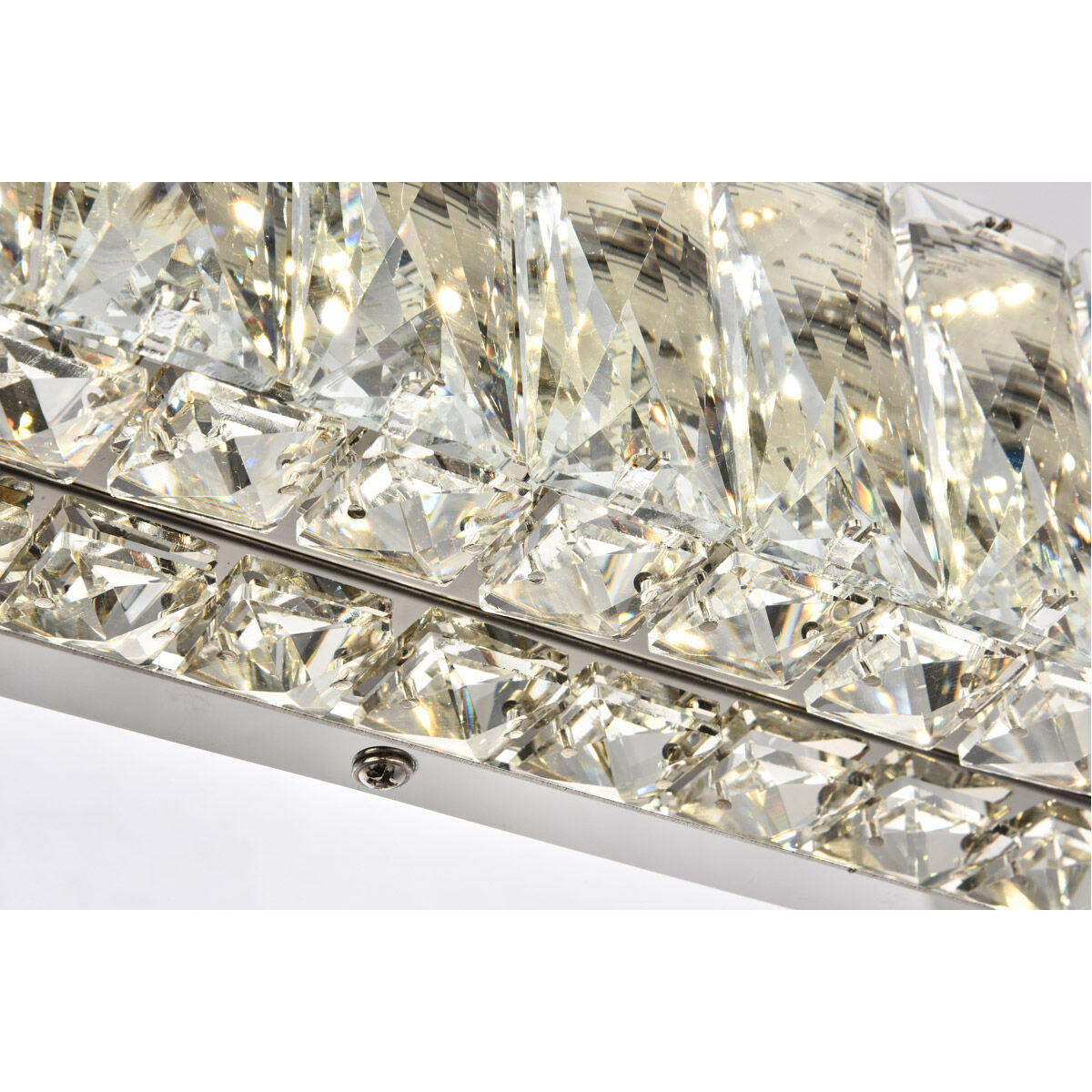 Monroe LED Chrome Wall Sconce Wall Light