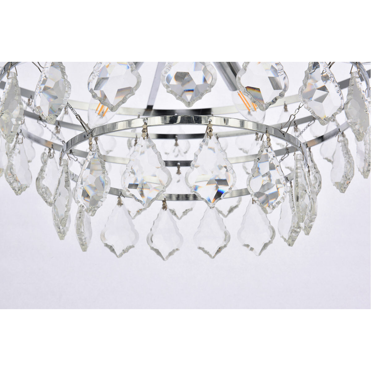 Ella 6 Light 24 inch Chrome Pendant Ceiling Light