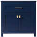 Adian Blue Bathroom Storage Cabinet