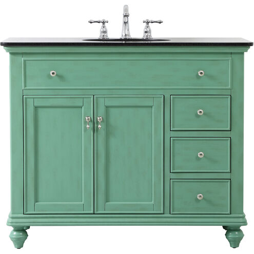 Otto 42 X 21 X 35 inch Vintage Mint Vanity Sink Set