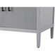 Blakely 84 X 34 inch Grey Bathroom Vanity Cabinet
