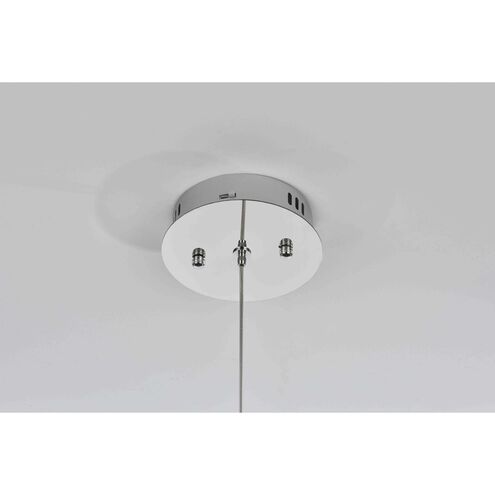 Aston 1 Light 6.5 inch Chrome Pendant Ceiling Light