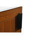 Eugene 19 X 18 X 33.5 inch Teak Vanity Sink Set