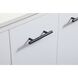 Cyrus 48 X 22 X 33.5 inch White Vanity Sink Set in Included