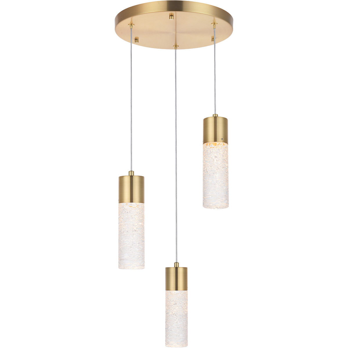 Constellation LED 11.8 inch Gold Pendant Ceiling Light
