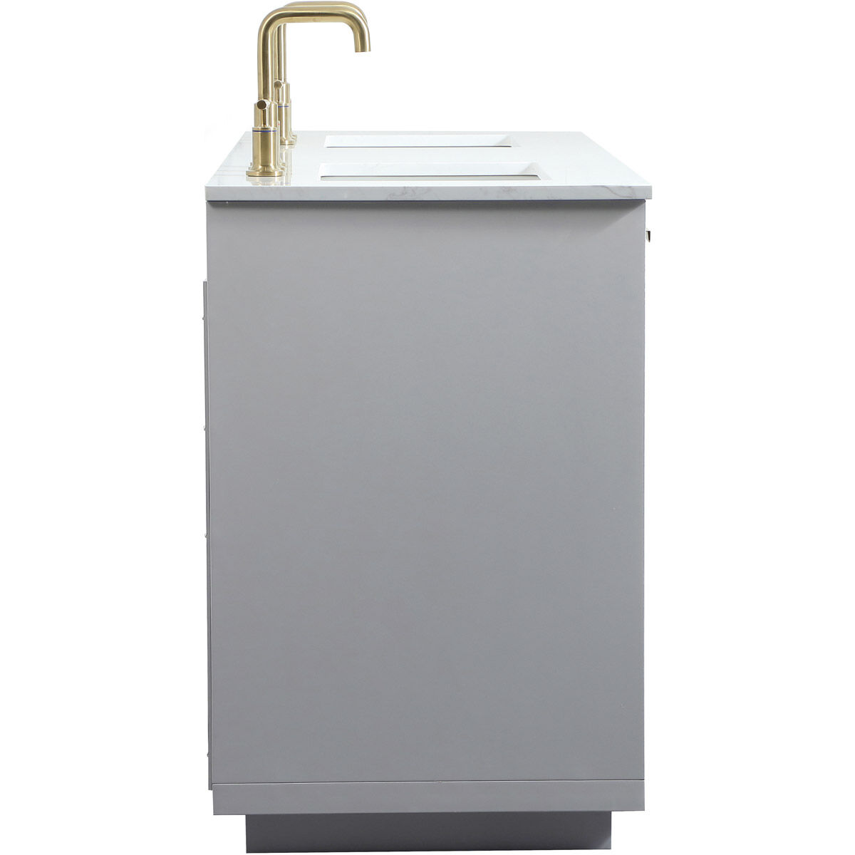 Blake 60 X 22 X 34 inch Grey Vanity Sink Set