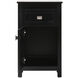 Adian Black Bathroom Storage Cabinet