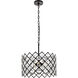 Lyla 3 Light 16 inch Black Pendant Ceiling Light