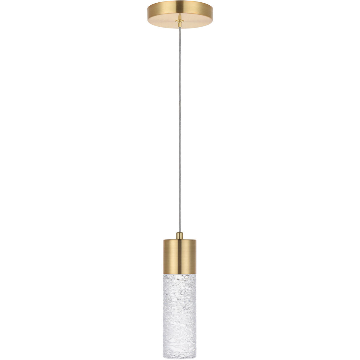 Constellation LED 5 inch Gold Pendant Ceiling Light