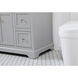 Franklin 48 X 22 X 35 inch Grey Bathroom Vanity Cabinet