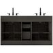 Alden 60 X 35 inch Mocha Brown Bathroom Vanity Cabinet