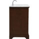 Americana 60 X 22 X 35 inch Teak Vanity Sink Set