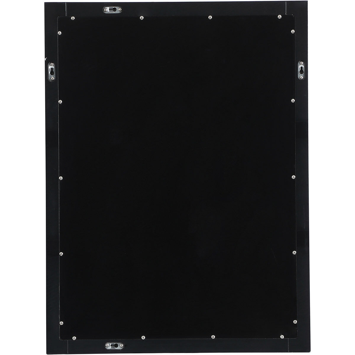 Aqua 32 X 24 inch Black Vanity Mirror
