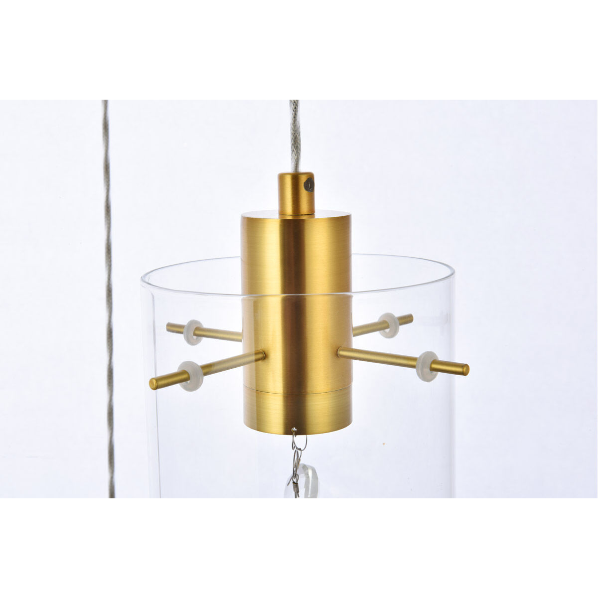 Hana 3 Light 16 inch Gold Pendant Ceiling Light