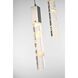 Aurora 5 Light 16 inch Chrome Pendant Ceiling Light