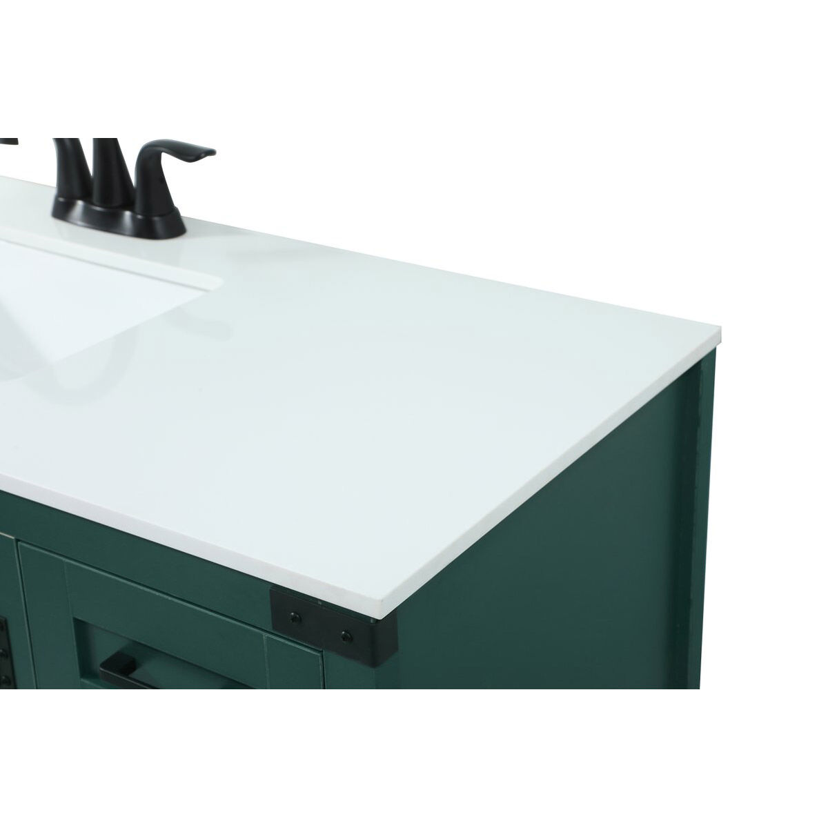 Grant 48 X 19 X 34 inch Green Vanity Sink Set