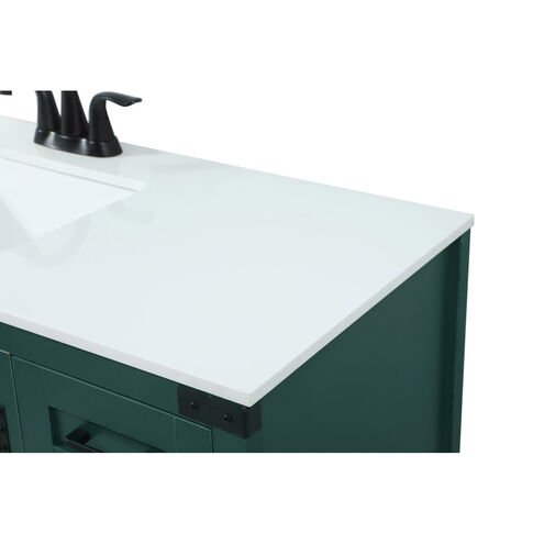 Grant 48 X 19 X 34 inch Green Vanity Sink Set