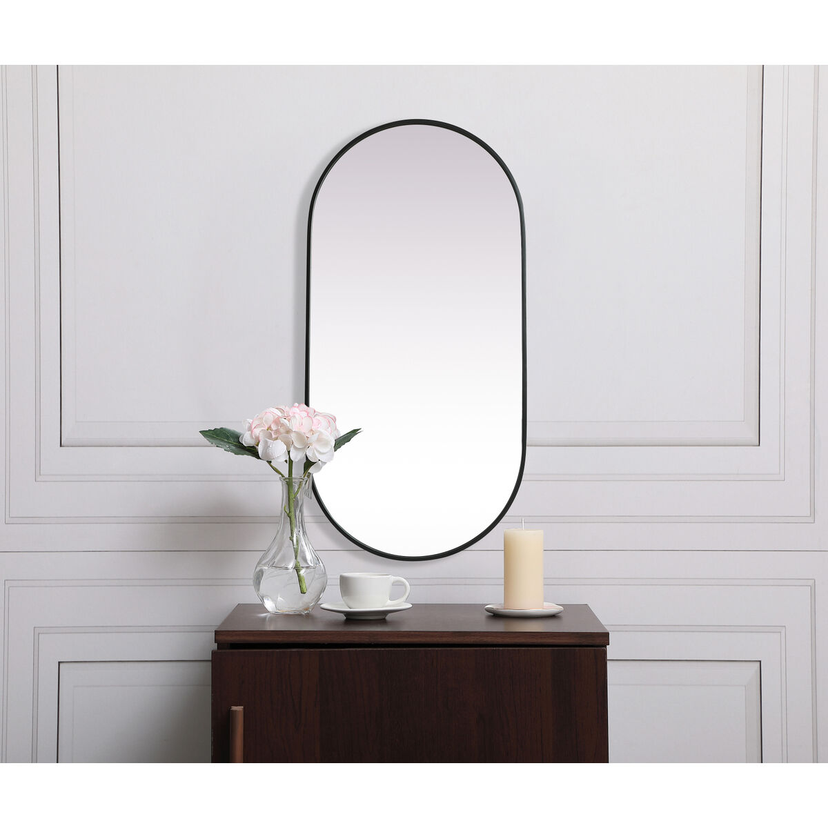 ひー H744\" KARE Wall Mirror Miro 88x88 Mirror Legno Ø82cm - kare.co.il
