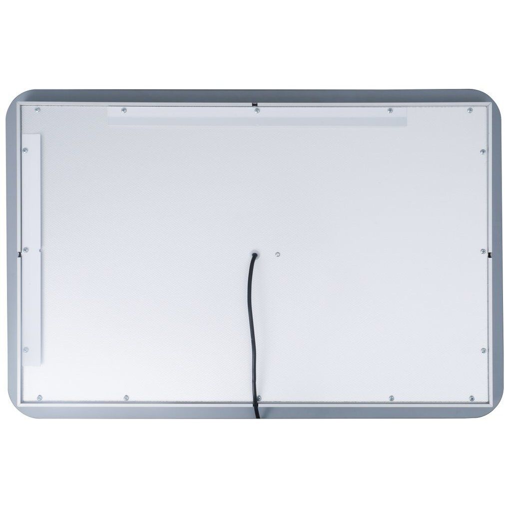 Genesis 30 X 18 inch Glossy White LED Mirror