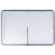 Genesis 30 X 18 inch Glossy White LED Mirror
