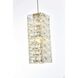 Aston 5 Light 5 inch Satin Gold Pendant Ceiling Light