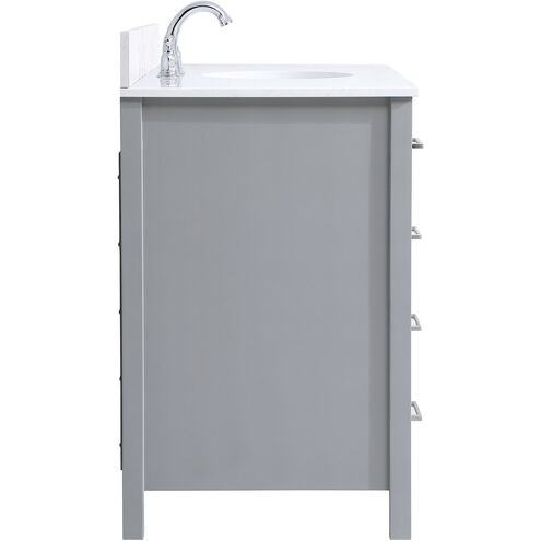 Irene 48 X 22 X 34 inch Gray Vanity Sink Set