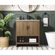 Ira 30 X 34 inch Walnut Brown Bathroom Vanity Cabinet