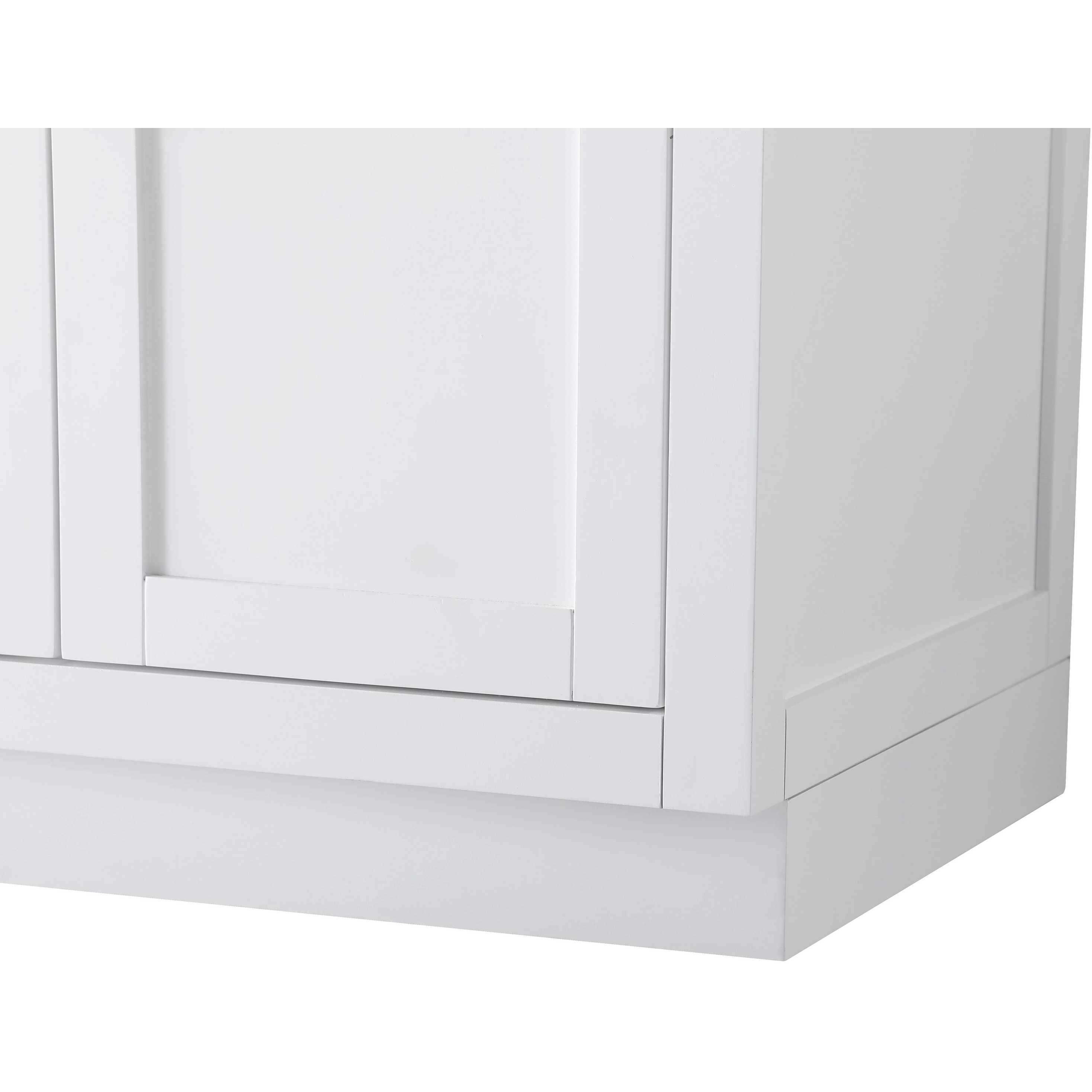 Alden 30 X 35 inch White Bathroom Vanity Cabinet