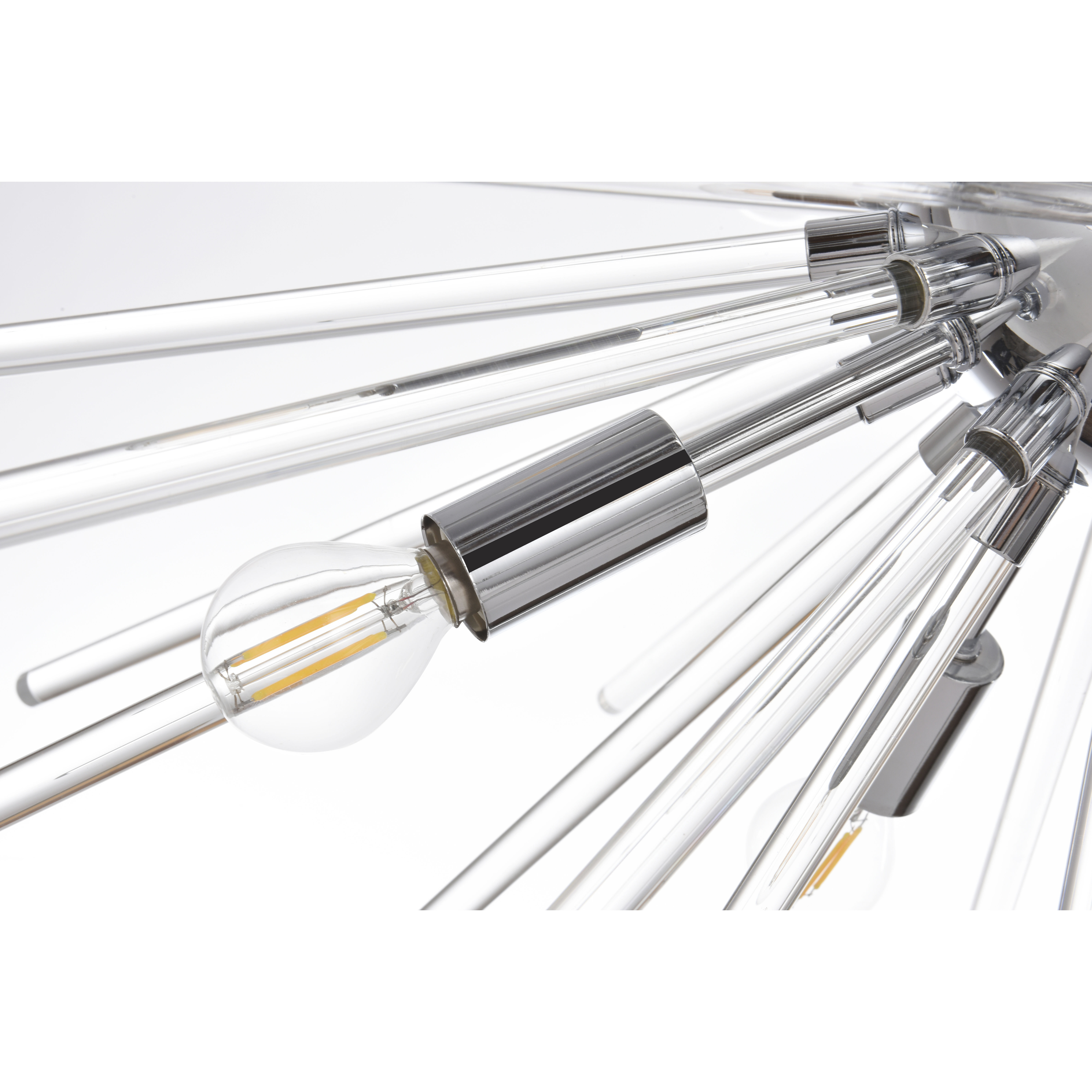 Sienna 10 Light 36 inch Chrome Pendant Ceiling Light