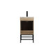 Eugene 19 X 18 X 33.5 inch Natural Oak Vanity Sink Set