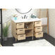 Baldwin 48 X 22 X 34 inch Maple Vanity Sink Set