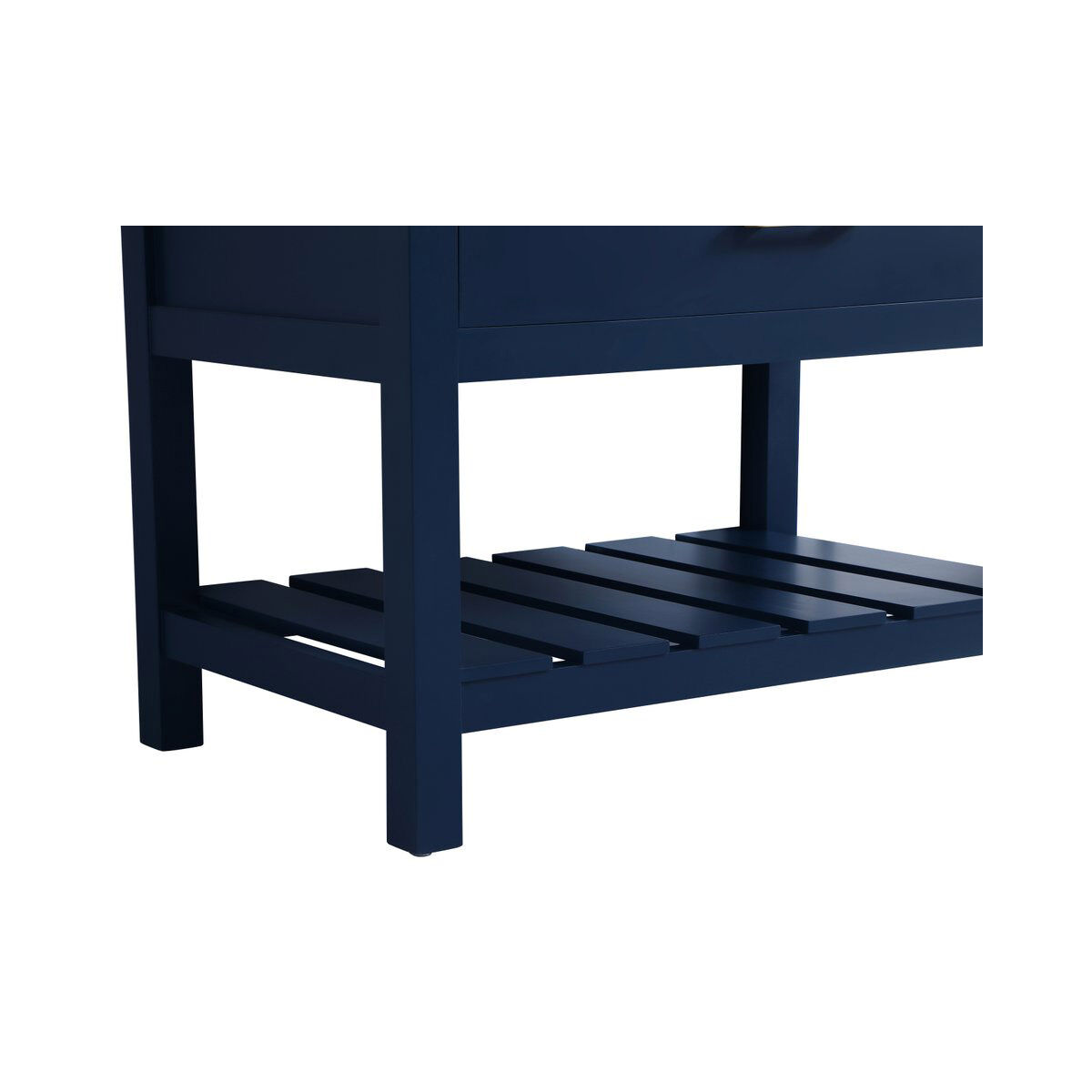 Clement 36 X 22 X 34 inch Blue Bathroom Vanity Cabinet