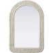 Marlowe 36 X 24 inch Linen White Mirror