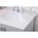 Irene 72 X 22 X 34 inch Gray Vanity Sink Set