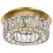 Monroe 1 Light 12 inch Gold Flush Mount Ceiling Light