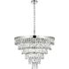 Josephine 13 Light 27.5 inch Chrome Chandelier Ceiling Light