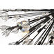 Vera 100 Light 25.5 inch Black Chandelier Ceiling Light