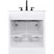 Alden 30 X 35 inch White Bathroom Vanity Cabinet