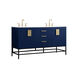 Eugene 60 X 22 X 34 inch Blue Vanity Sink Set