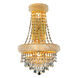 Primo 4 Light 12 inch Gold Wall Sconce Wall Light in Royal Cut