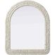 Marlowe 36 X 30 inch Linen White Mirror