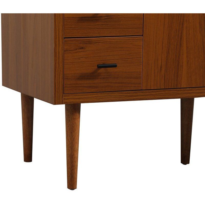 Cyrus 48 X 22 X 34 inch Teak Vanity Sink Set