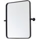 Everly 24 X 20 inch Black Mirror